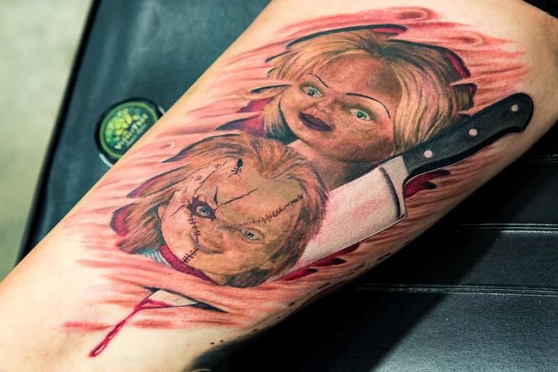 Chucky and Tiffany