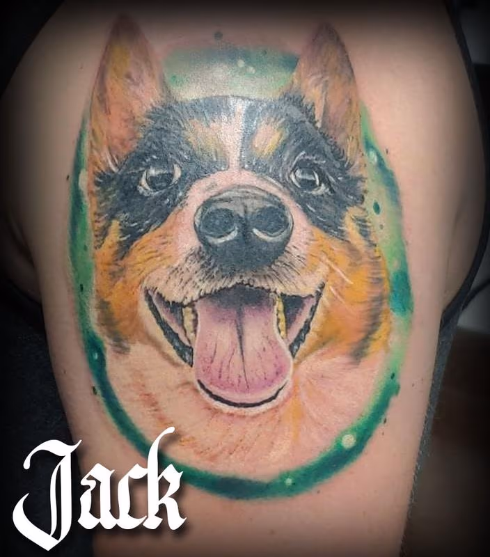 Dog Portrait tattoo