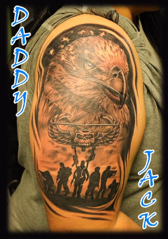 Eagle_AmericanFlag_soldiers_AirAssault_ByJack