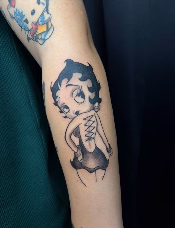 Betty Boop Tattoo by BabyGirl