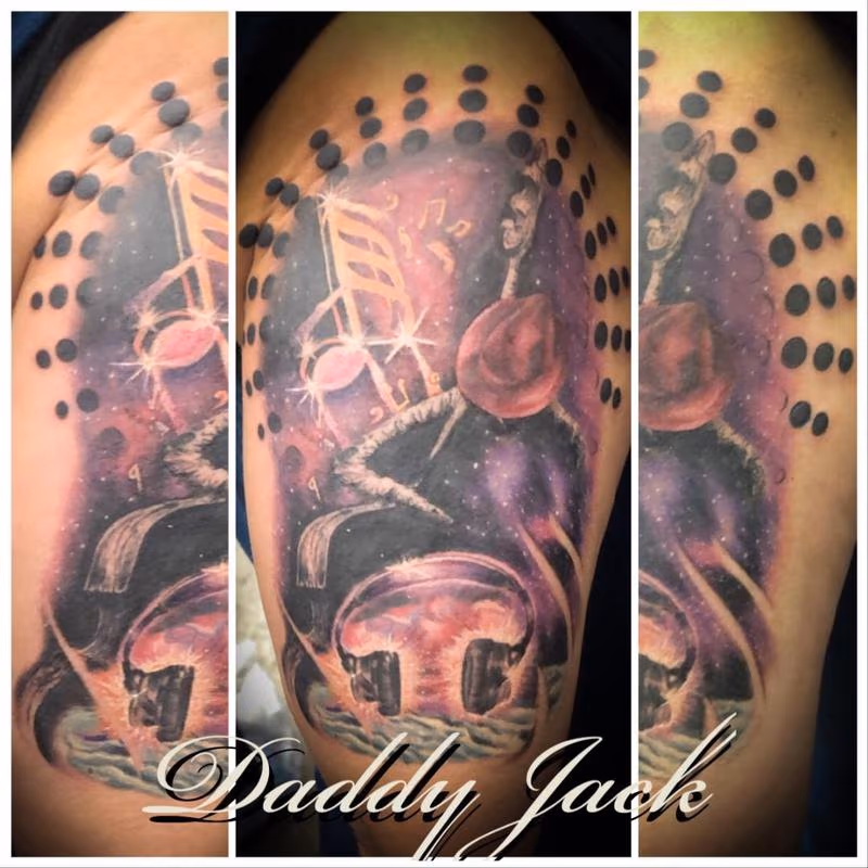 Music Half Sleeve
