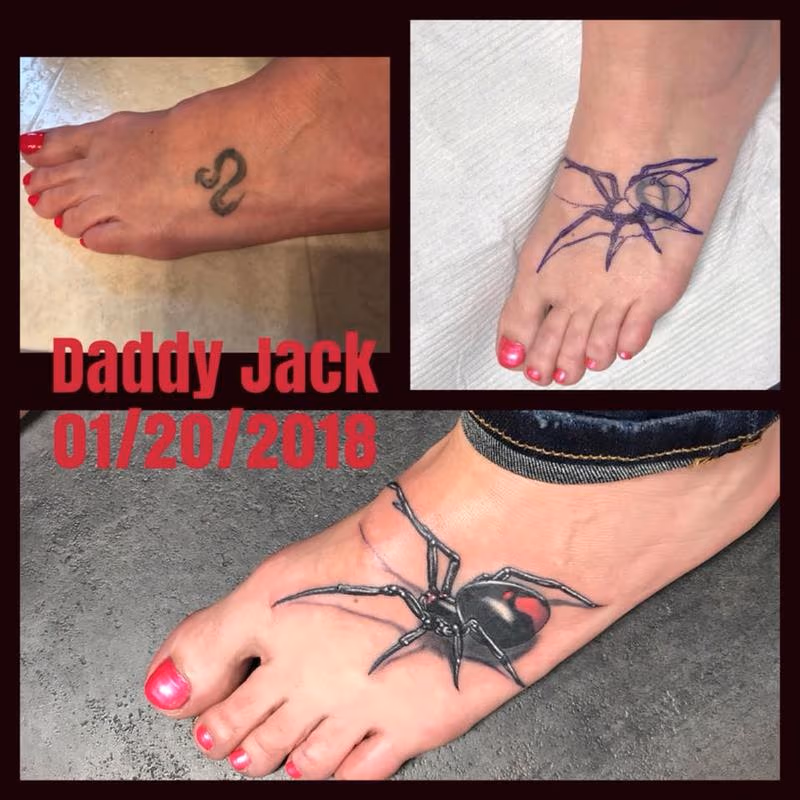Black Widow Cover Up