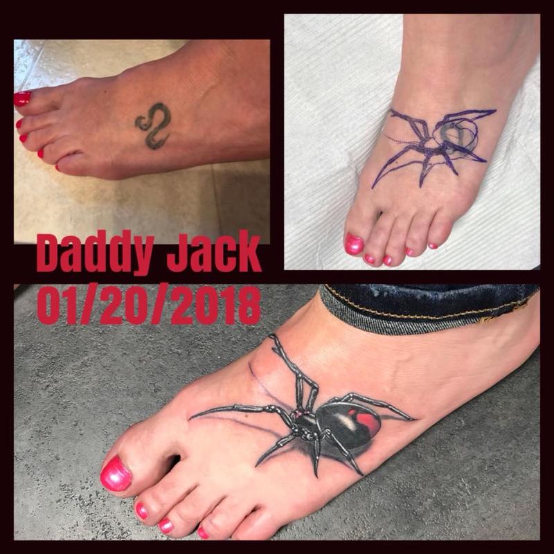 Black Widow Cover Up
