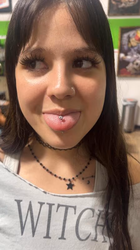 Tongue Piercing by Kimber CareBear