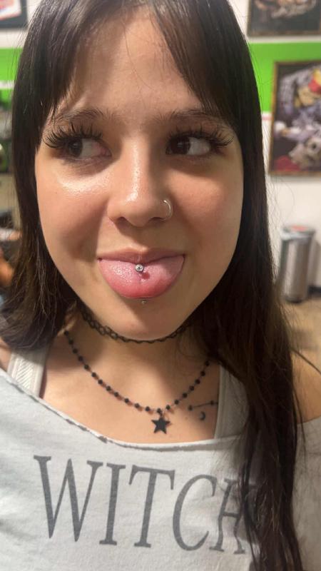 Tongue Piercing by Kimber CareBear