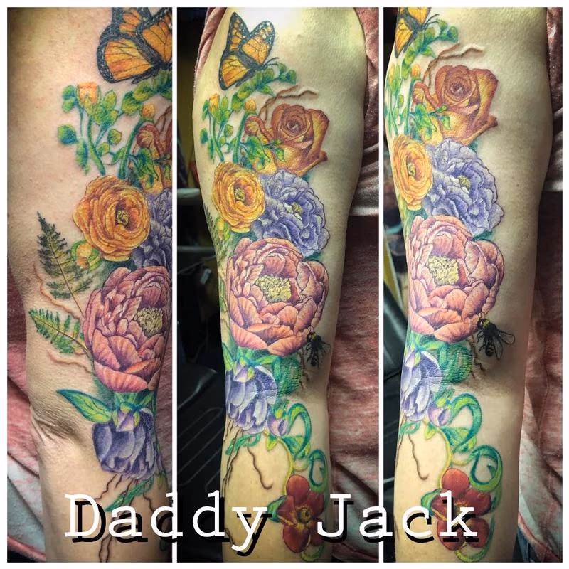 Floral Sleeve