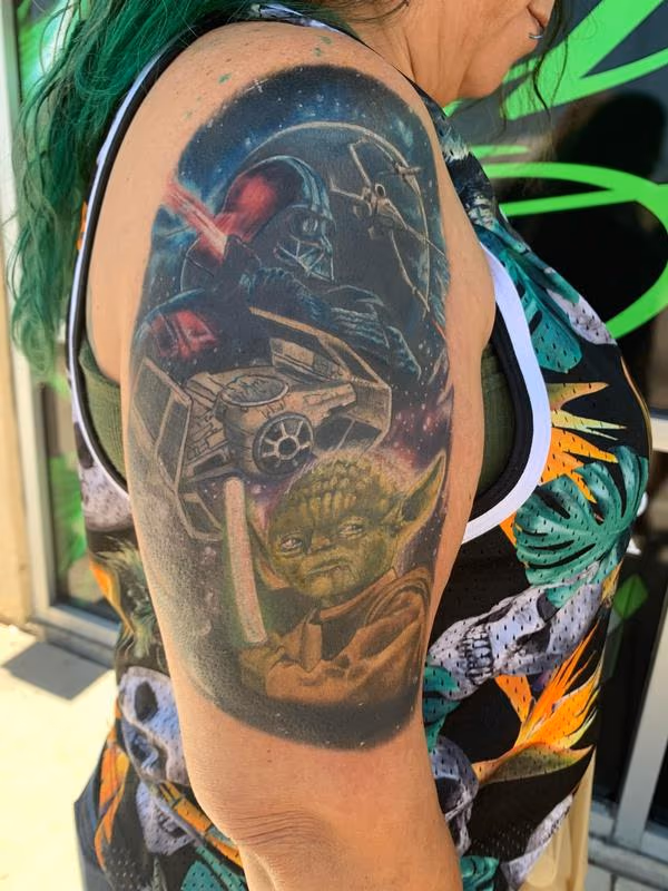 Star Wars half sleeve