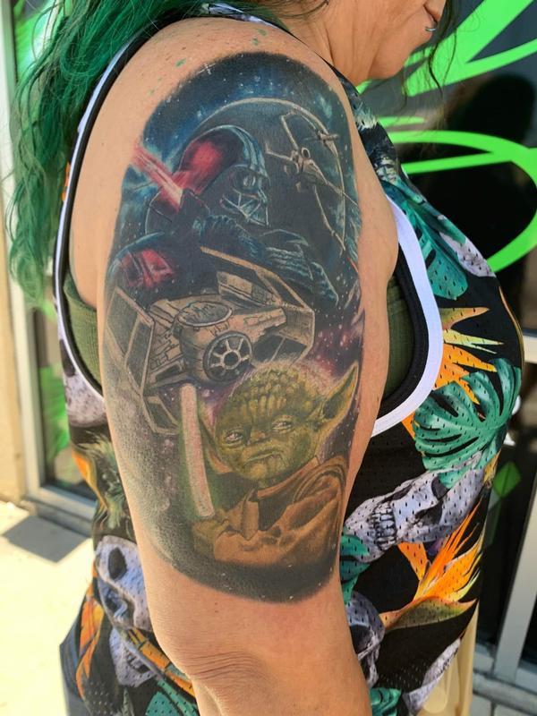 Star Wars half sleeve