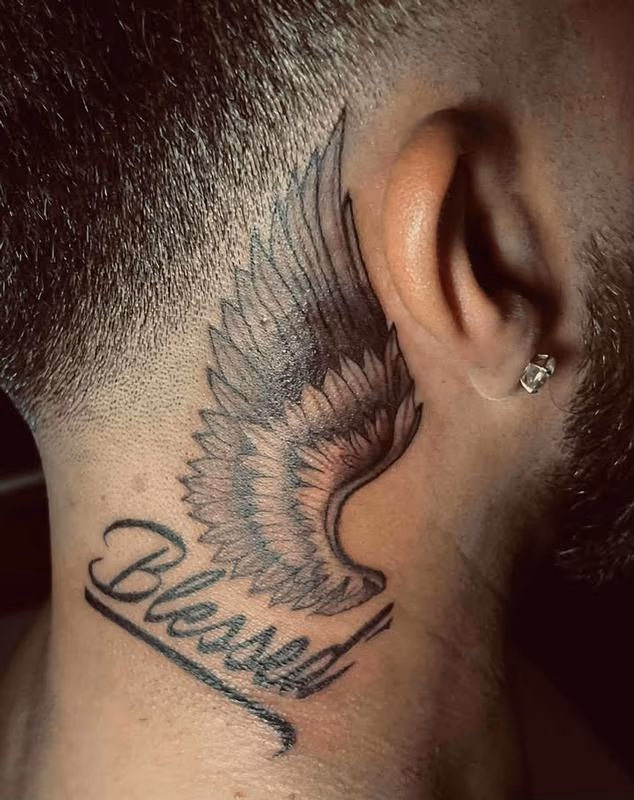 blessed wings tattoo by Angel