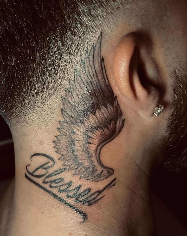 blessed wings tattoo by Angel