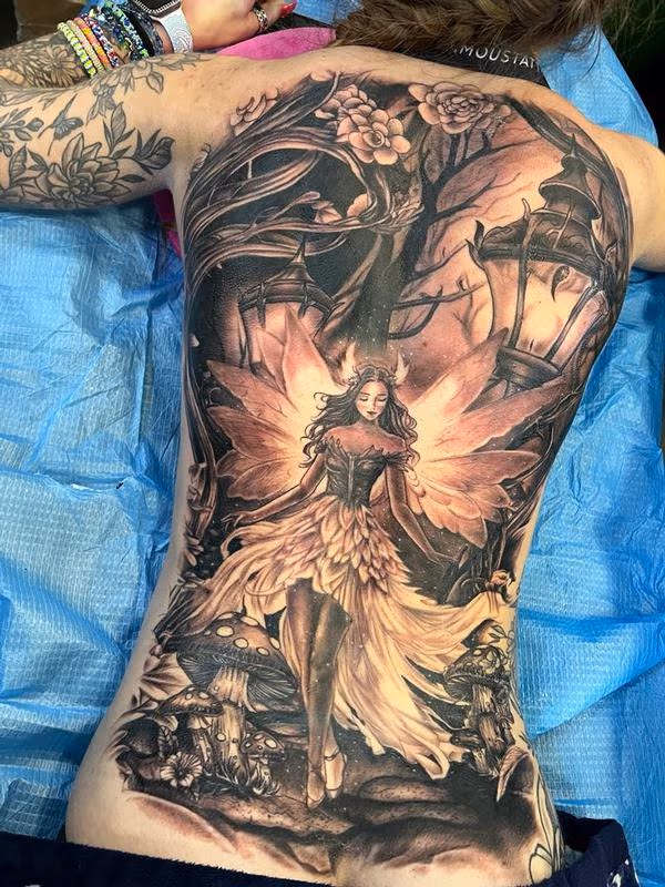 Fairyland tattoo by Daddy Jack