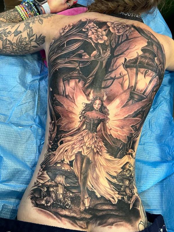 Fairyland tattoo by Daddy Jack