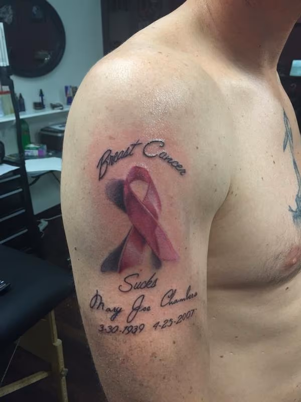 Breast Cancer Tribute Tattoo