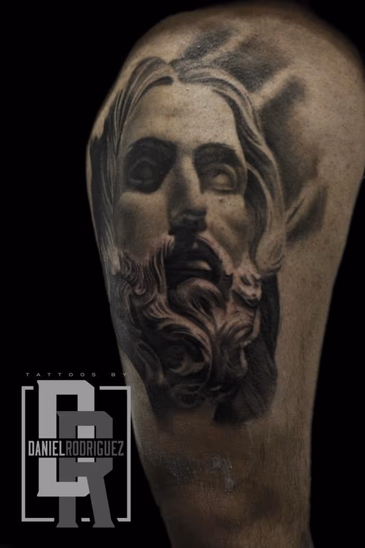 full leg sleeve in progress