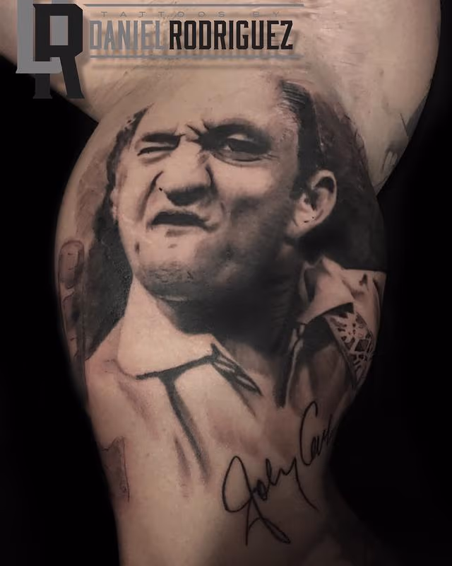 Johnny Cash Portrait