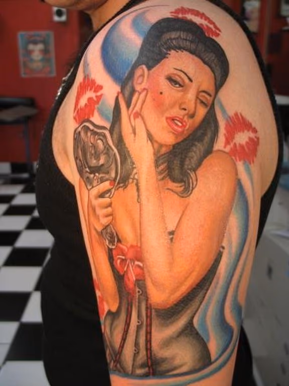 Pin Up Tattoo