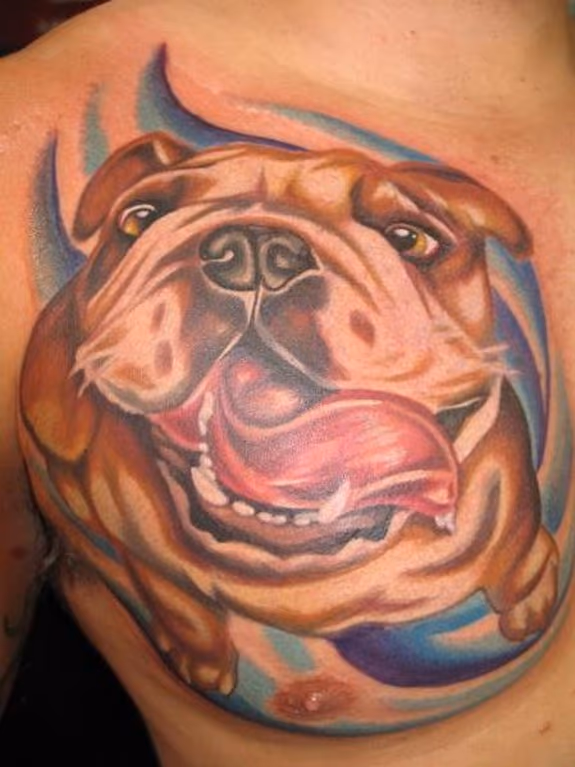 Bulldog Tattoo