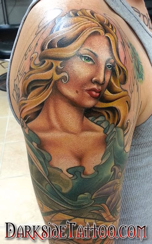 Color Woman Tattoo