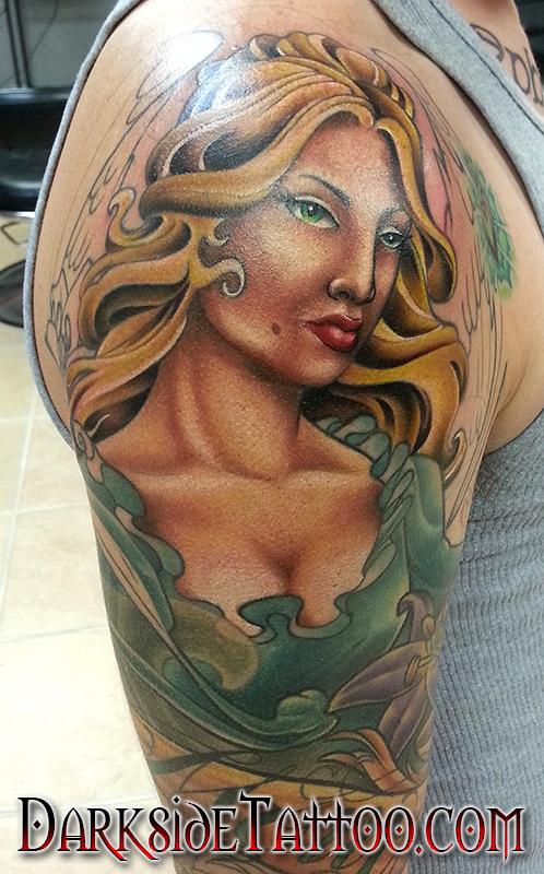 Color Woman Tattoo