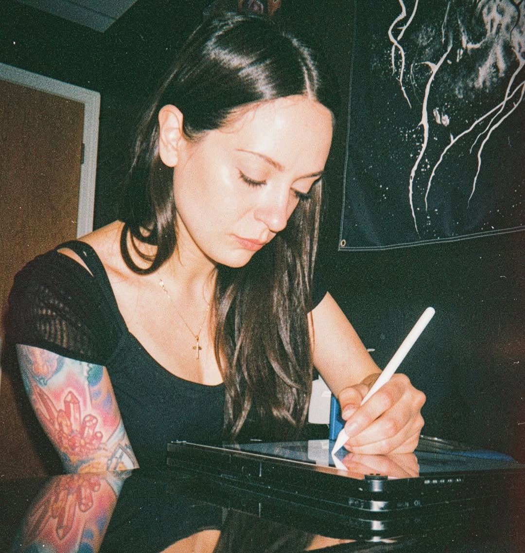 Booking for May 2026. Hit the EMAIL button in my bio and send your dark ideas over to me 🖤🥀 Link in bio for all bookin