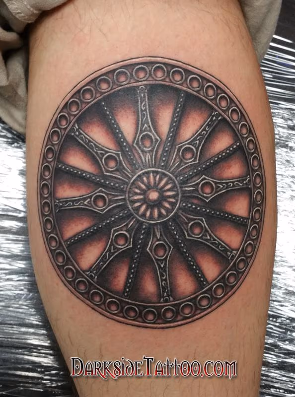 Wheel of Konarak Sundial