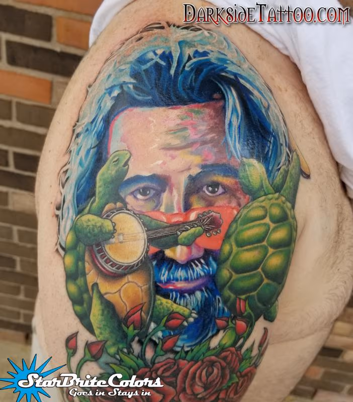 Color Grateful Dead Tattoo