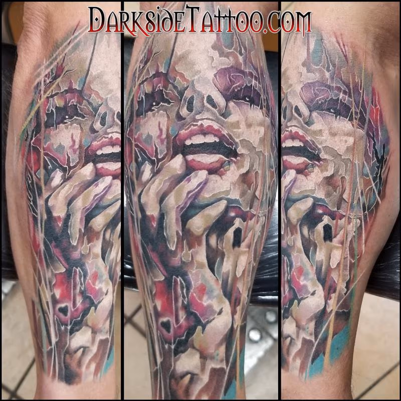 Abstract Woman's Face
