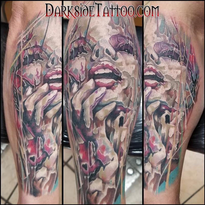Abstract Woman's Face