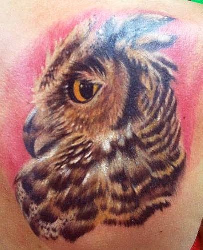 Shoulder tattoo