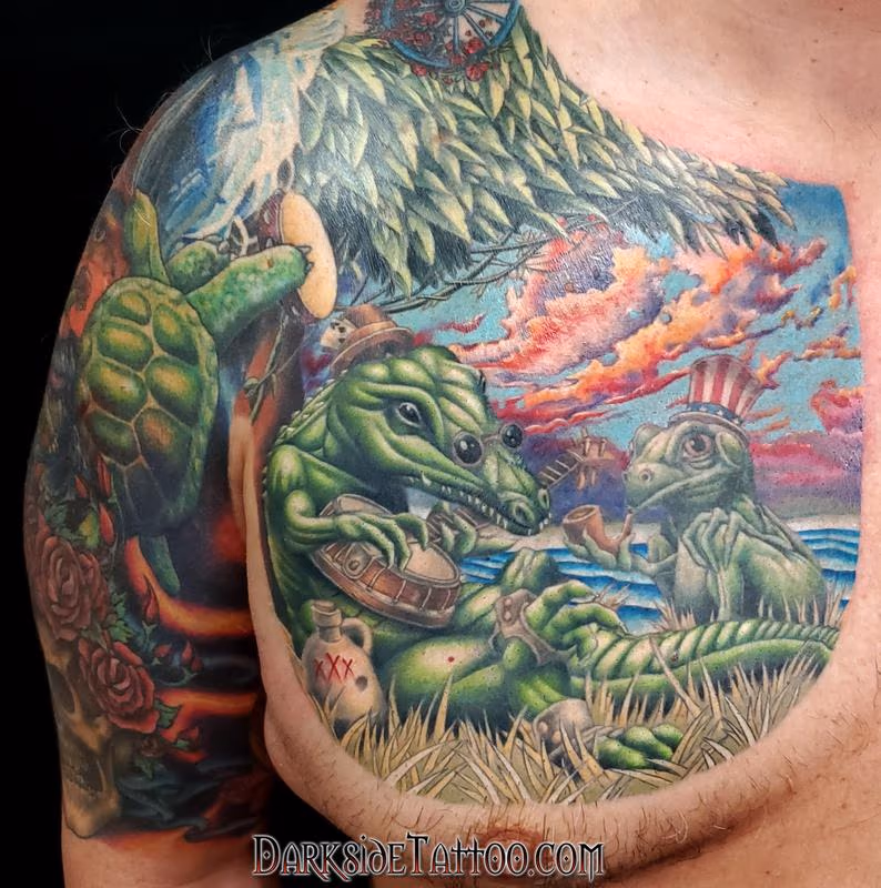 Grateful Dead Alligator