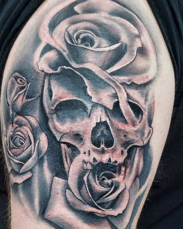 Skull and Roses