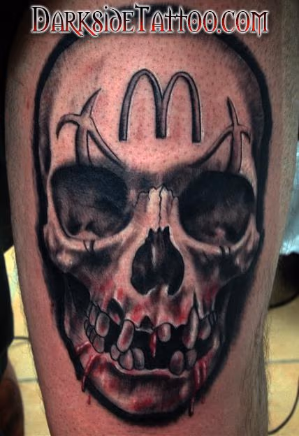 Ronald McDonald Skull
