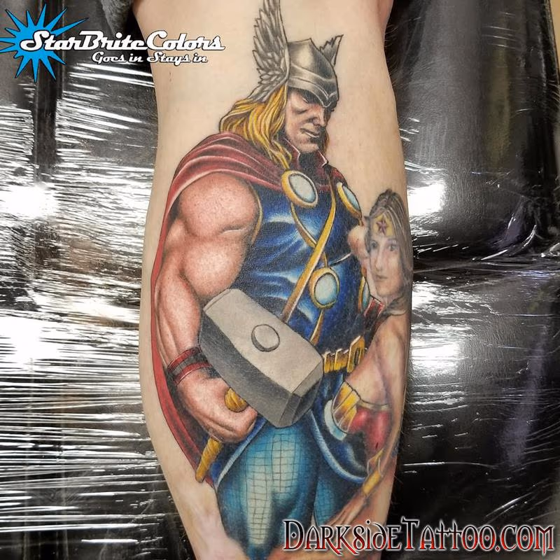 Color Thor Tattoo