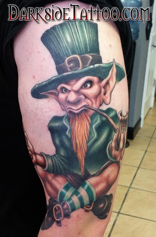 Color Leprachaun Tattoo