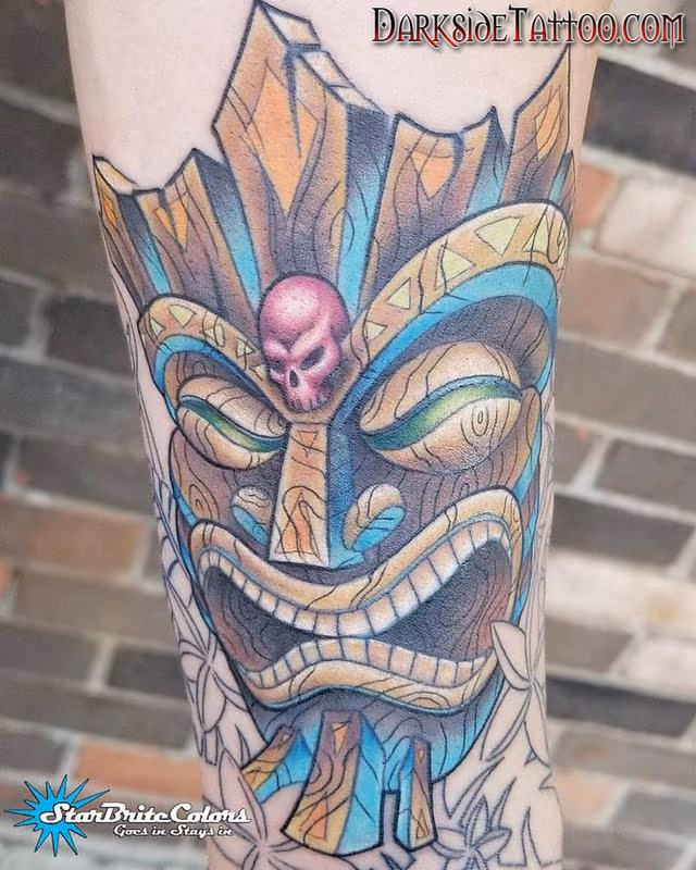 Color Tiki Tattoo