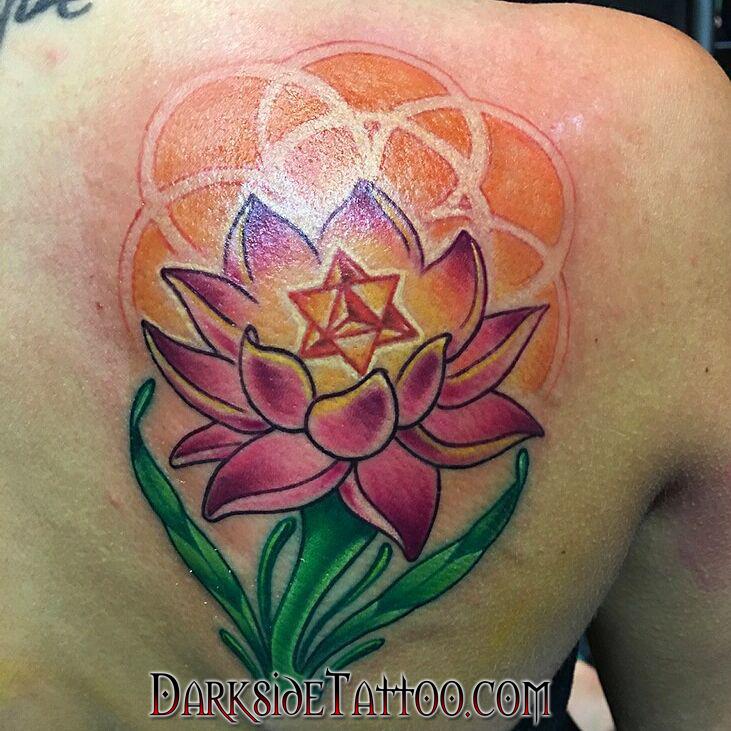 Color Lotus Tattoo