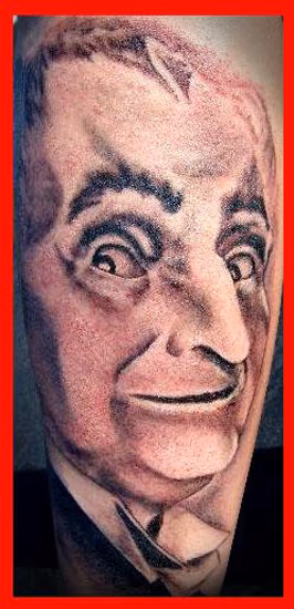 Granpa Munster B&W