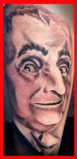 Granpa Munster B&W
