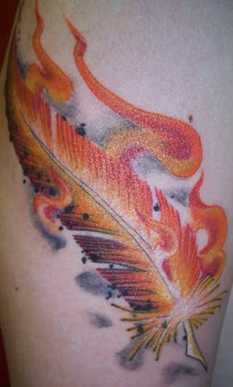 BURNING FEATHER