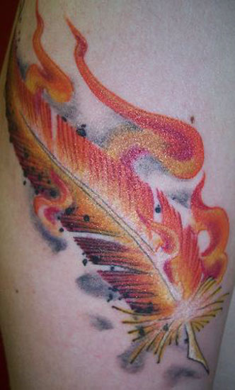 BURNING FEATHER
