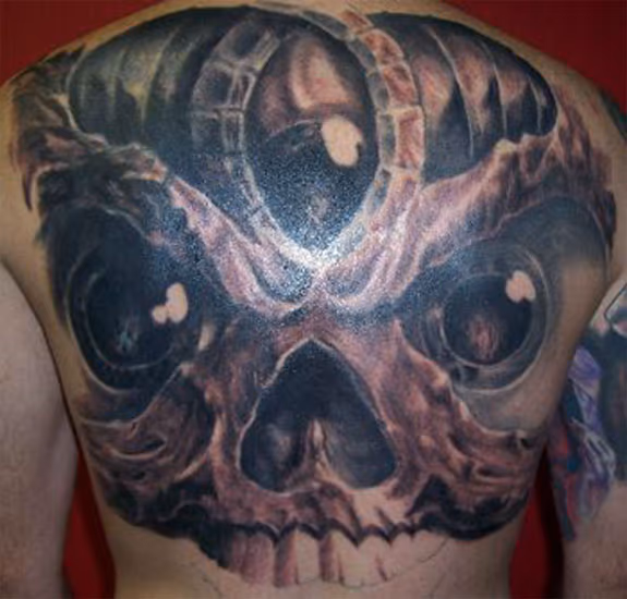 skull back