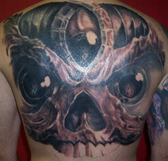 skull back