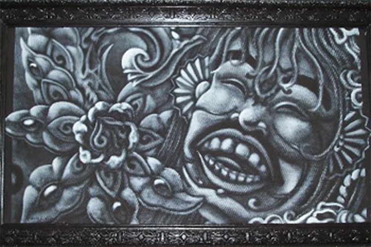 NATHANS BACK PIECE PAINTING