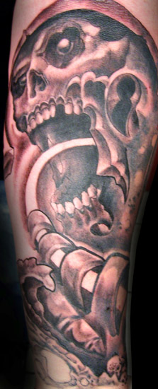 BIO MECHANICAL SKULL