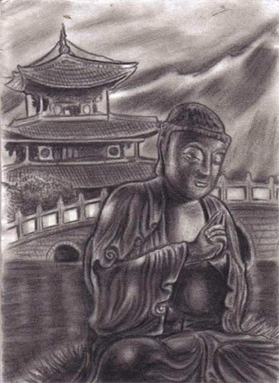 BUDDAH PRAYING