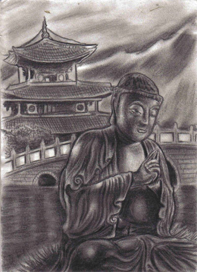 BUDDAH PRAYING