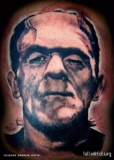 Boris Karloff as Frankenstein