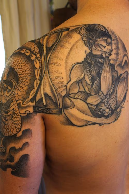 Meditation tattoo