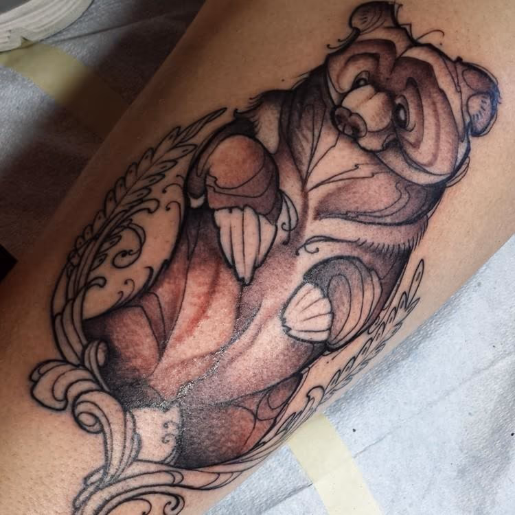bear tattoo