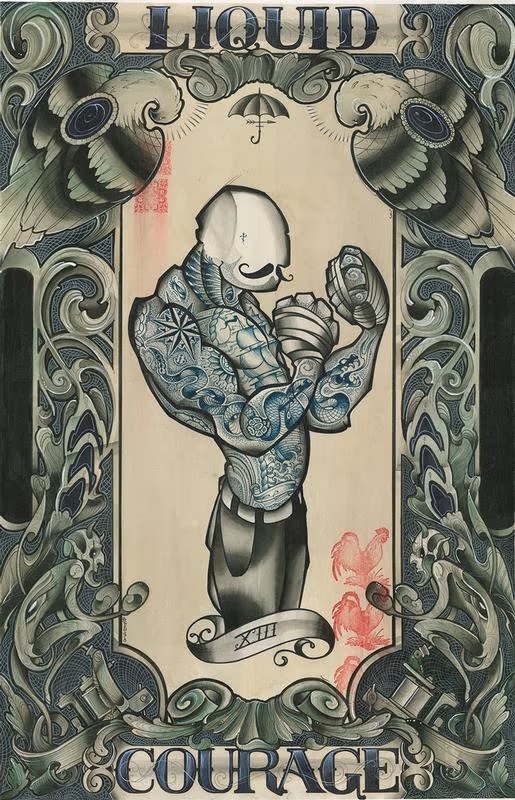 tattood boxer